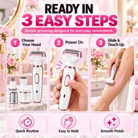 🔥 59% OFF TODAY — 4-in-1 Women’s Shaver | Smooth, Gentle Grooming for Body, Face & Bikini Area thumbnail 6