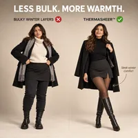 ⛄ LIMITED-TIME 50% OFF 💞51K+ SOLD⭐ 🧦ThermaSheer Fleece-Lined Sheer Tights 🩷 thumbnail 11