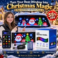 🔥 55% OFF TODAY — Smart Full-Color  Display | App-Controlled Animations for Cars, Stores & Christmas Decor thumbnail 1
