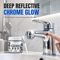 🚗50K+ SOLD💕✨Metal Chrome Polish & Restorer Paste with Brush – Heavy-Duty Chrome Polishing Cream, Oxidatio thumbnail 7