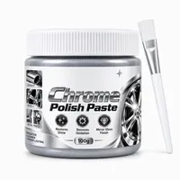 🚗50K+ SOLD💕✨Metal Chrome Polish & Restorer Paste with Brush – Heavy-Duty Chrome Polishing Cream, Oxidatio thumbnail 11