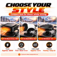 ⛄ LIMITED-TIME 50% OFF 💞 Portable Car Heater Defroster with 360-Degree Rotating Base thumbnail 8