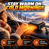 ⛄ LIMITED-TIME 50% OFF 💞 Portable Car Heater Defroster with 360-Degree Rotating Base thumbnail 4