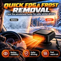 ⛄ LIMITED-TIME 50% OFF 💞 Portable Car Heater Defroster with 360-Degree Rotating Base thumbnail 3