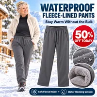 🔥 50% OFF TODAY —Thermal Waterproof Fleece-Lined Pants thumbnail 1