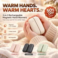 ⏳50% off for a limited time⏰ New 2-in-1 rechargeable magnetic hand warmers🔥 thumbnail 1