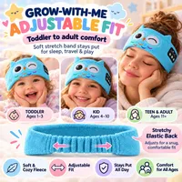LIMITED-TIME 60% OFF‼️💞54K+ SOLD⭐ Kids & Adult Sleep Headband | Ultra Soft Bluetooth Animal Music Headphones🎧 thumbnail 1