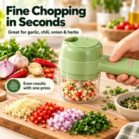 🔥 50% OFF TODAY — 4-in-1 Electric Vegetable Chopper & Slicer – Chop, Slice, Peel & Scrub thumbnail 3