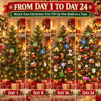 🥳2026 HOT SALE🥳💞32K+ SOLD!🔥 HOT SALE 50% OFF🎁 24 Days of Christmas Build & Hang Advent Calendar thumbnail 4