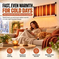 🏠🔥 2026 Upgraded Far-Infrared Ceramic Wall Heater – 3-S Rapid Heating, Energy Efficient, Low Noise & Quiet Comfort thumbnail 1
