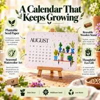 🌱 60% OFF TODAY - Eco-Friendly Plantable “Timeless” Seed Calendar 2027 thumbnail 5