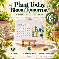 🌱 60% OFF TODAY - Eco-Friendly Plantable “Timeless” Seed Calendar 2027 thumbnail 1