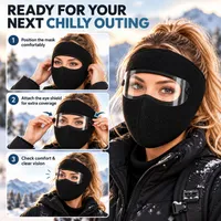 🚗50K+ SOLD❄️💝 Winter warm fleece windproof high-definition goggles thumbnail 8