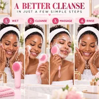 🎁 LIMITED-TIME 50% OFF 💞43K+ SOLD⭐— Silicone Facial Cleansing & Warming Massage Brush 🧼 thumbnail 4
