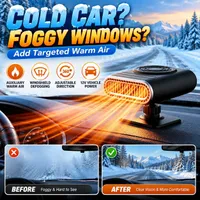 🥳2026 HOT SALE🥳50K+ SOLD! 🌬️12V Portable Car Heater & Defogger – Adjustable Warm Air Fan for Winter Driving thumbnail 1