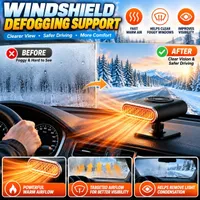 🥳2026 HOT SALE🥳50K+ SOLD! 🌬️12V Portable Car Heater & Defogger – Adjustable Warm Air Fan for Winter Driving thumbnail 5