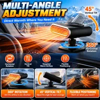 🥳2026 HOT SALE🥳50K+ SOLD! 🌬️12V Portable Car Heater & Defogger – Adjustable Warm Air Fan for Winter Driving thumbnail 6
