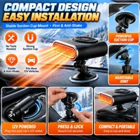 🥳2026 HOT SALE🥳50K+ SOLD! 🌬️12V Portable Car Heater & Defogger – Adjustable Warm Air Fan for Winter Driving thumbnail 7