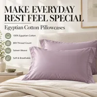 ⏳50% off for a limited time⏰ Organic Egyptian Cotton Pillowcases – 800 Thread Count thumbnail 7