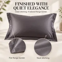 ⏳50% off for a limited time⏰ Organic Egyptian Cotton Pillowcases – 800 Thread Count thumbnail 6