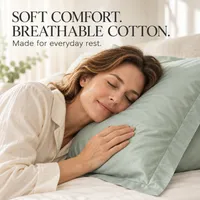 ⏳50% off for a limited time⏰ Organic Egyptian Cotton Pillowcases – 800 Thread Count thumbnail 5