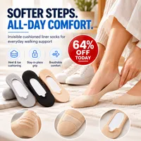 🔥 64% OFF TODAY — Cushioned Invisible Liner Socks – All-Day Foot Comfort thumbnail 1