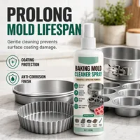 🥳2026 HOT SALE🥳50K+ SOLD💝Gentle cleaning spray for cake tins. thumbnail 8
