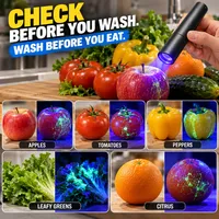 🥳2026 HOT SALE🥳💞50K+ SOLD! 🌿🌿 Black light UV lamp for fruits, vegetables, and meat 🥩 thumbnail 5