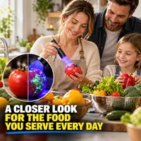 🥳2026 HOT SALE🥳💞50K+ SOLD! 🌿🌿 Black light UV lamp for fruits, vegetables, and meat 🥩 thumbnail 6