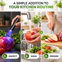 🥳2026 HOT SALE🥳💞50K+ SOLD! 🌿🌿 Black light UV lamp for fruits, vegetables, and meat 🥩 thumbnail 8