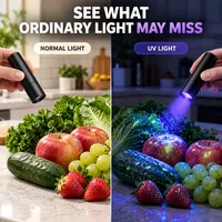 🥳2026 HOT SALE🥳💞50K+ SOLD! 🌿🌿 Black light UV lamp for fruits, vegetables, and meat 🥩 thumbnail 11