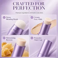 🥳2026 HOT SALE🥳💞50K+ SOLD! 2-in-1 Foundation Stick with Built-in Brush thumbnail 5