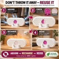 🥳2026 HOT SALE🥳💞50K+ SOLD! 🌿🌿 Reusable Mini Dehumidifier — Limited Time Offer ⏰ thumbnail 9
