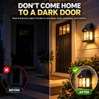 💡🎉 50% OFF! Solar Wall Light with Motion Sensor – Weatherproof, Automatic On/Off, Easy to Install in Yards and Pathway thumbnail 4