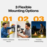 💡🎉 50% OFF! Solar Wall Light with Motion Sensor – Weatherproof, Automatic On/Off, Easy to Install in Yards and Pathway thumbnail 6