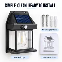 💡🎉 50% OFF! Solar Wall Light with Motion Sensor – Weatherproof, Automatic On/Off, Easy to Install in Yards and Pathway thumbnail 8
