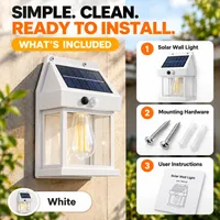 💡🎉 50% OFF! Solar Wall Light with Motion Sensor – Weatherproof, Automatic On/Off, Easy to Install in Yards and Pathway thumbnail 9