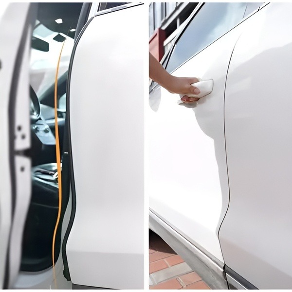 🏆Flash Sale⚡ 50K+ SOLD!🔥Car Edge Rubber Waterproof Seal Double-Layer 5-Hole Universal Self thumbnail 5