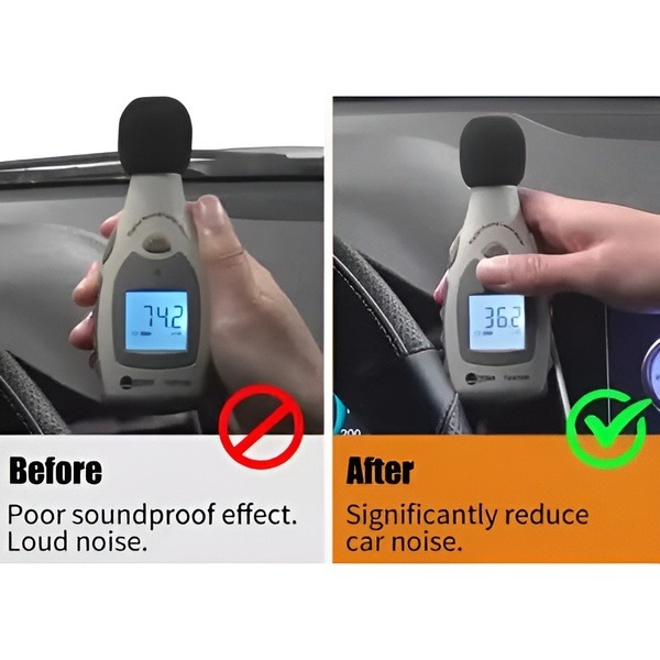 🏆Flash Sale⚡ 50K+ SOLD!🔥Car Edge Rubber Waterproof Seal Double-Layer 5-Hole Universal Self thumbnail 6