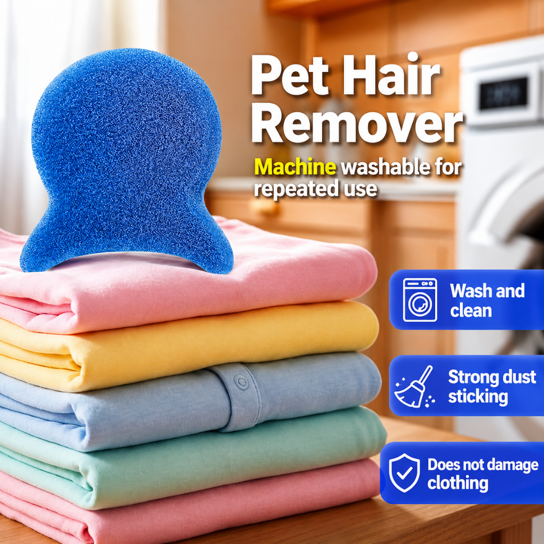 ⏳ LAST DAY BUY 2 GET 1 FREE! 💦 Indigopetco Laundry Pet Hair Removal Fish – 5 Pack thumbnail 3