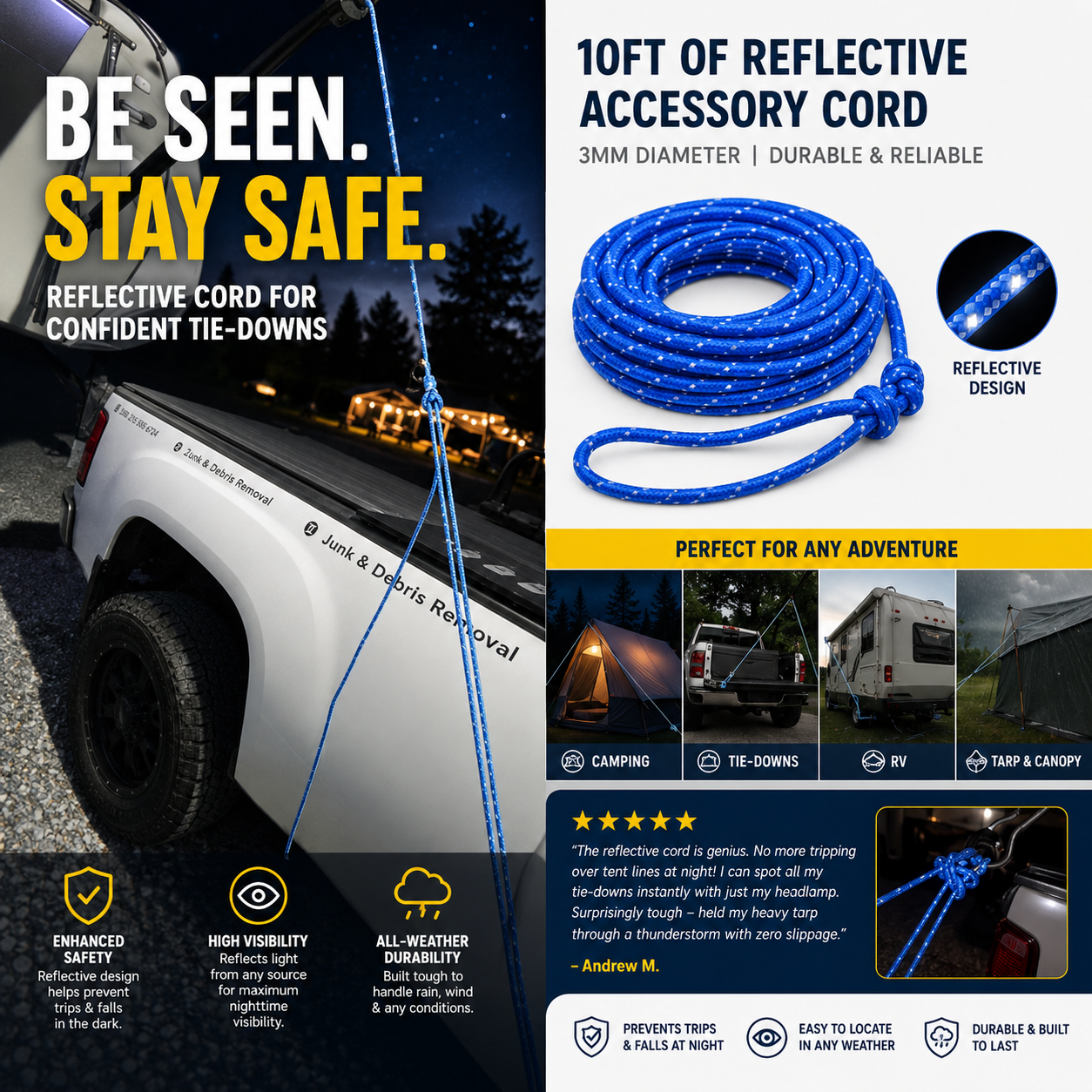 ⛺Premium Stainless Steel Rope Tightener | 💪Stronger Than Plastic Alternatives thumbnail 4