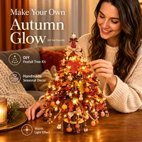 🎄✨ DIY Beaded Christmas Tree Kit – 🎅Create Your Own Sparkling Holiday Decoration thumbnail 4