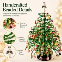 🎄✨ DIY Beaded Christmas Tree Kit – 🎅Create Your Own Sparkling Holiday Decoration thumbnail 12