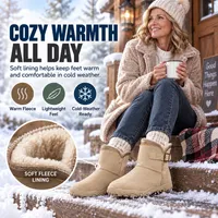 🎄✨ 45,000+ Sold - Waterproof Winter High-Top Boots – Warm & Durable Snow Shoes thumbnail 1