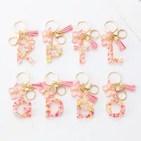 🔥Butterfly Letter Keychain Tassel Design Vibrant Durable Lightweight Gift thumbnail 2