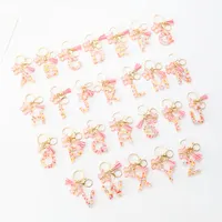 🔥Butterfly Letter Keychain Tassel Design Vibrant Durable Lightweight Gift thumbnail 6
