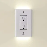 Outlet Cover with Integrated LED Night Light thumbnail 12