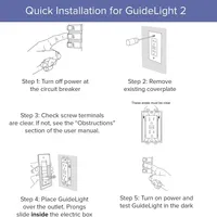 Outlet Cover with Integrated LED Night Light thumbnail 6