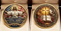 🏆LAST DAY 60% OFF - ✝️ Faith & Freedom Anniversary Coin thumbnail 5
