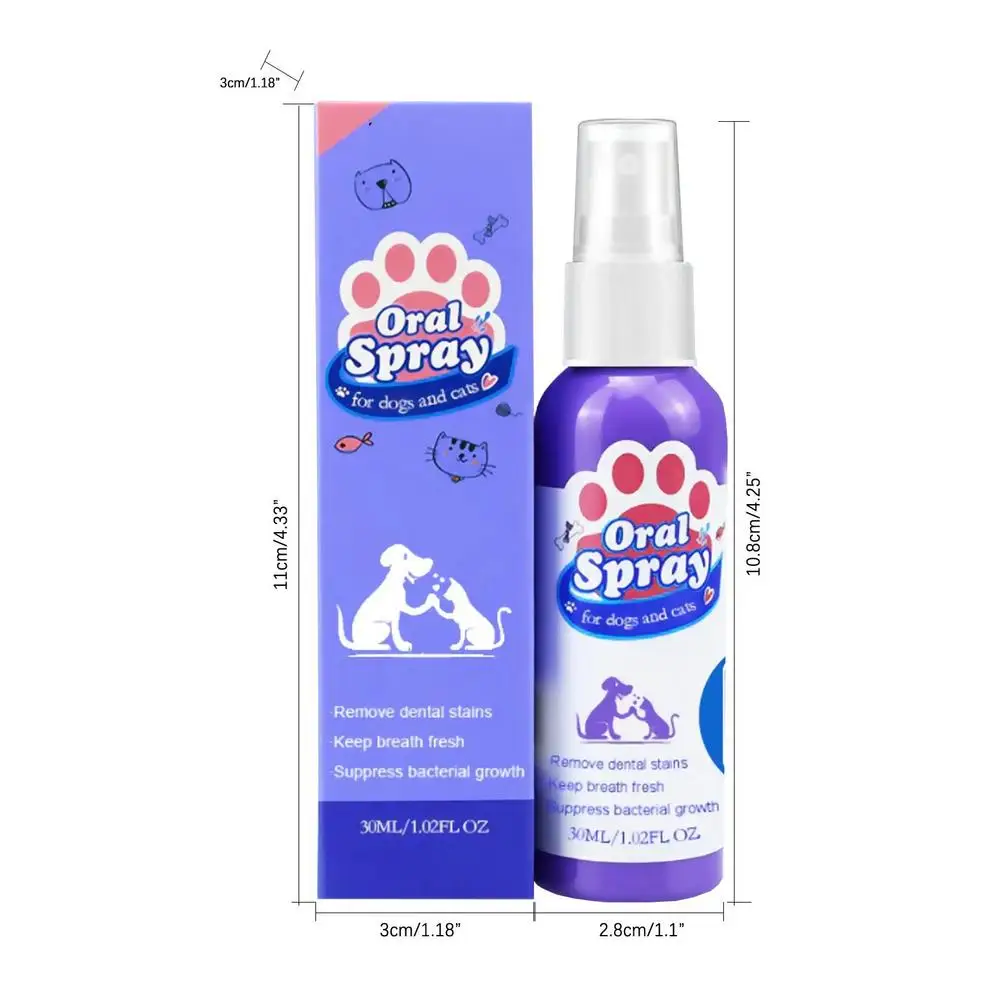 🔥Last Day Sale 50% OFF🚁 Pet Oral Spray Teeth Cleaning for Dog Cat🐶 thumbnail 8